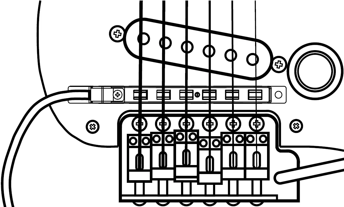 Attaching the Pickup with Double-Sided Tape 01