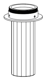 artika VAN3 CGHD2BG Champagne Globe LED Vanity Light - Screwdriver 2