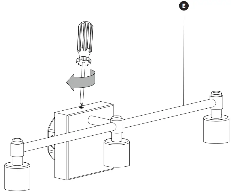 artika VAN3 CGHD2BG Champagne Globe LED Vanity Light - fig 2