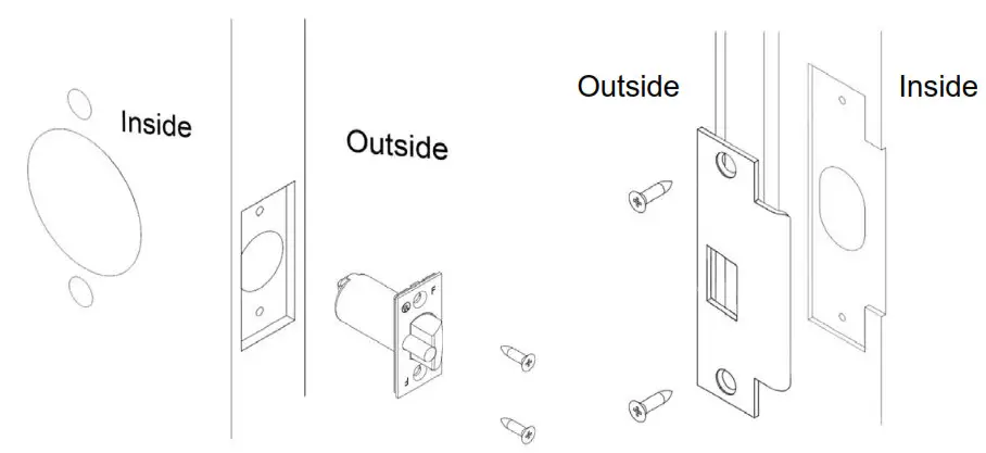 TownSteel e-Elite 3000 TS Smart Cylindrical Lock- Step 1