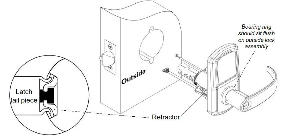 TownSteel e-Elite 3000 TS Smart Cylindrical Lock- Step 2