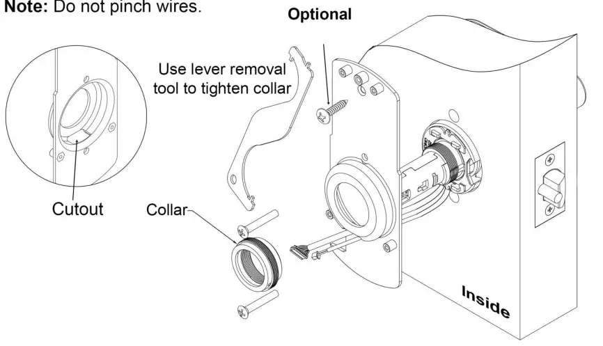 TownSteel e-Elite 3000 TS Smart Cylindrical Lock- Step 3