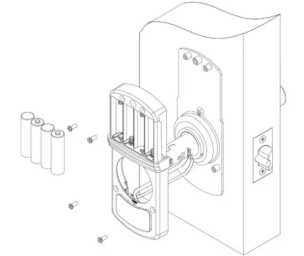 TownSteel e-Elite 3000 TS Smart Cylindrical Lock- Step 5