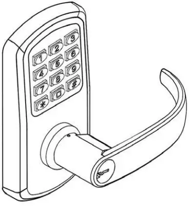 TownSteel e-Elite 3000 TS Smart Cylindrical Lock