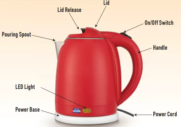 KENT Amaze Plus Cool Touch Stanless Steel - know