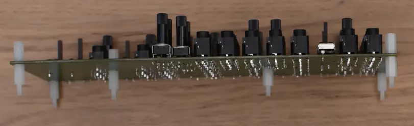 Connection of the top and bottom boards 09