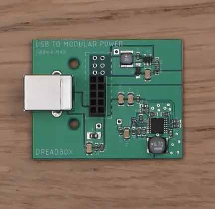 Preparation of the power board 01