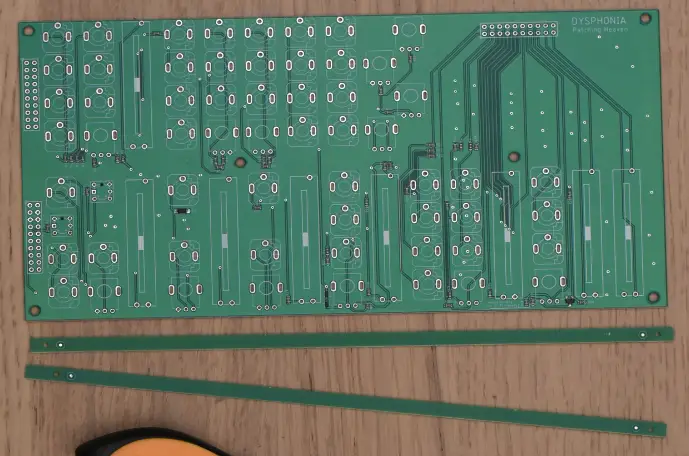 Preparation of the top board 01