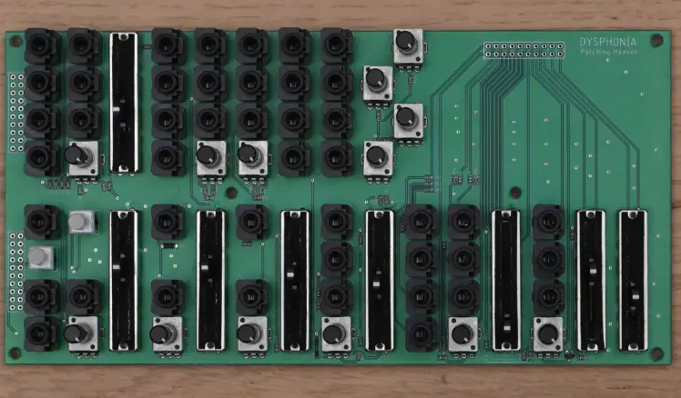 Preparation of the top board 14
