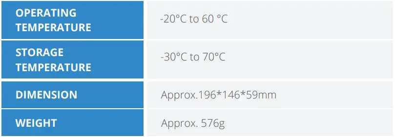 ReXING B1 Maverick Digital Binoculars User Manual - Specification
