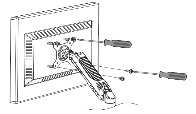 anko 43108138 Dual Gas Lift Monitor Arms - Installations 1