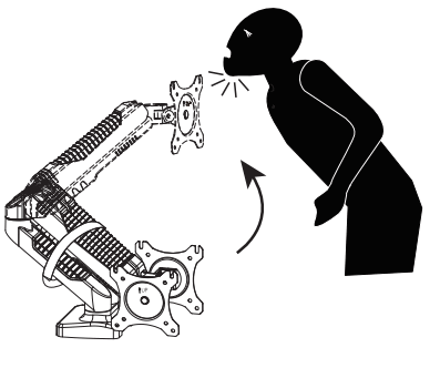 anko 43108138 Dual Gas Lift Monitor Arms - Installations 4
