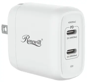 Rosewill RBWC-20036 2 Port Fast Power Adapter