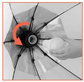 Raya OCSB-70 Octagonal Collapsible Softbox for Use with LED Bulbs 8