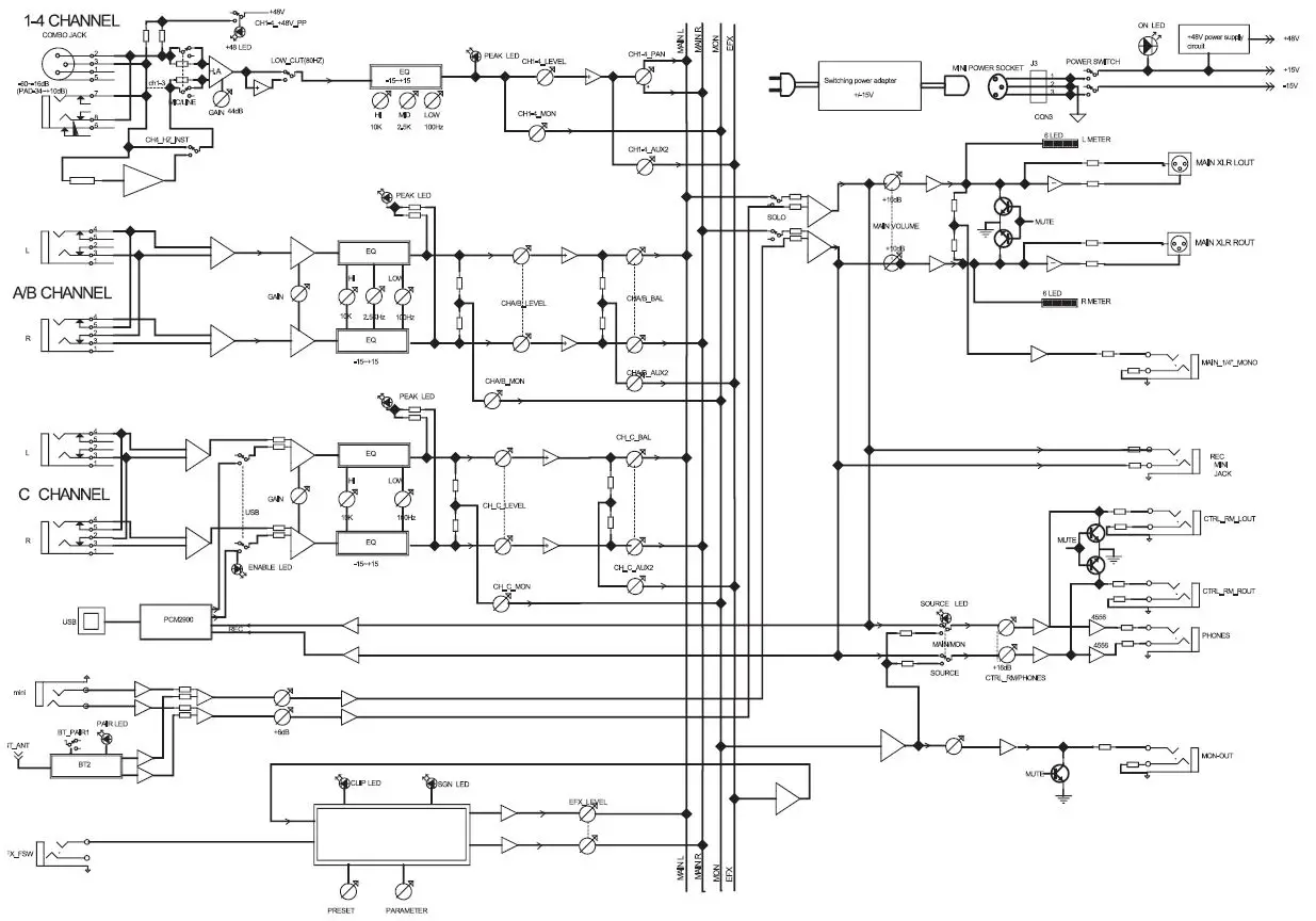 HARBINGER LV12 Rear Panel-5
