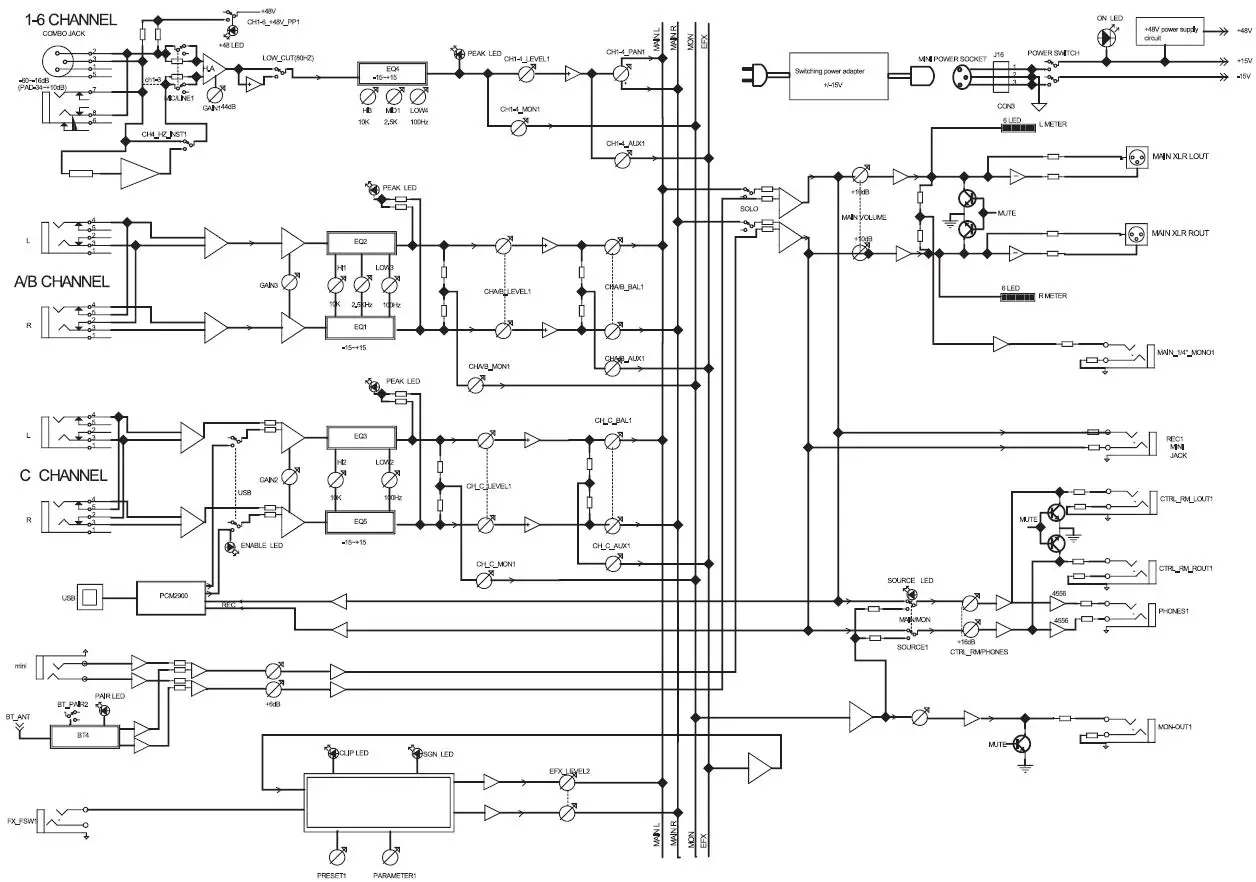HARBINGER LV12 Rear Panel-6