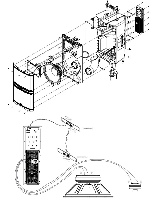 MACKIE High Performance Powered Loudspeaker - DIAGRAM 2
