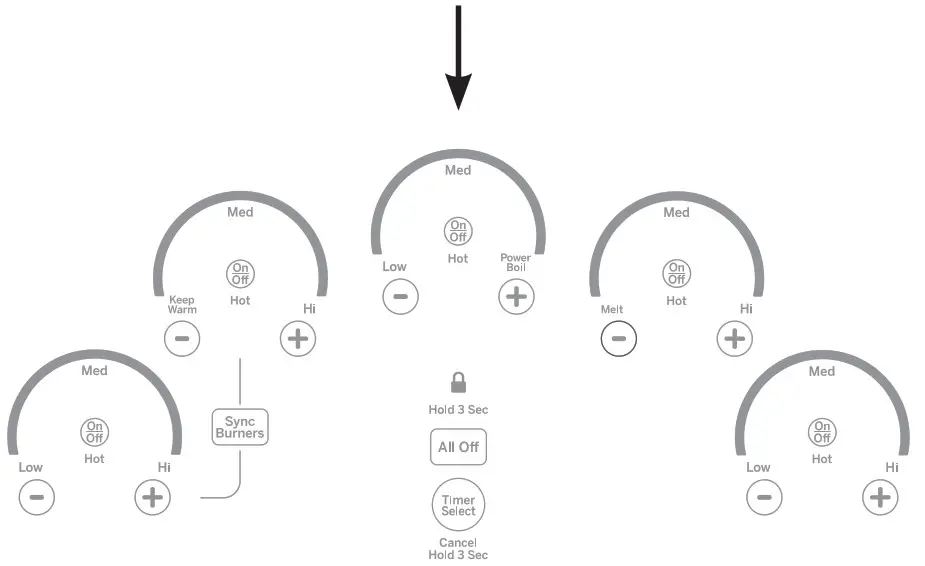 CAFE CEP9030 30 Inch Electric Radiant Cooktop - Custom Settings 3