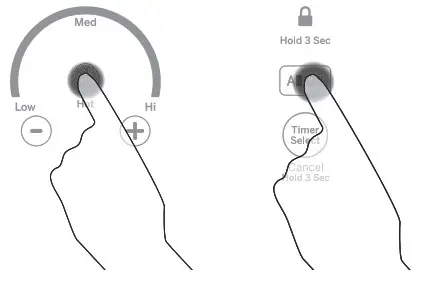 CAFE CEP9030 30 Inch Electric Radiant Cooktop - Turn Burner(s) Off
