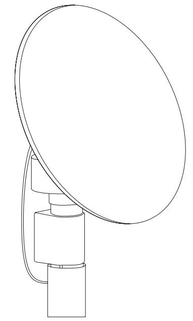 CORE INNOVATIONS ANT100TCR 100 Mile Range Outdoor Attic Amplified TV Antenna-