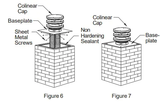 SELKIRK DT IK33 Direct Temp Vent System - DV Insert Liner Kit 6