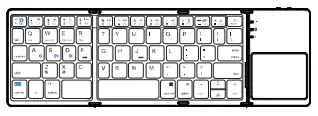 Keyboards B033 1 Dual Mode Wireless Keyboard - fig 4