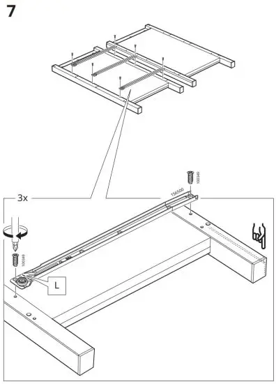 IKEA 103.556.89 HEMNES 3 Drawer Chest - 10