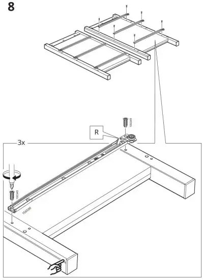 IKEA 103.556.89 HEMNES 3 Drawer Chest - 11