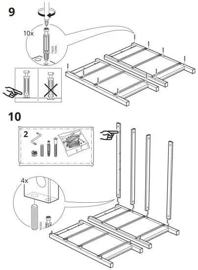 IKEA 103.556.89 HEMNES 3 Drawer Chest - 12