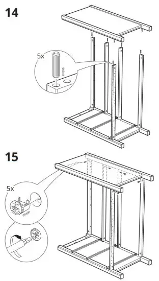 IKEA 103.556.89 HEMNES 3 Drawer Chest - 15
