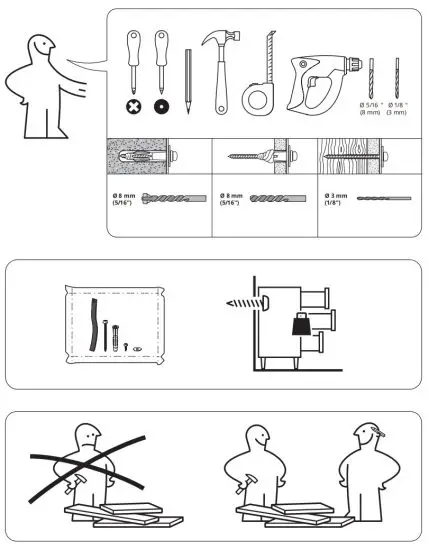 IKEA 103.556.89 HEMNES 3 Drawer Chest - 2