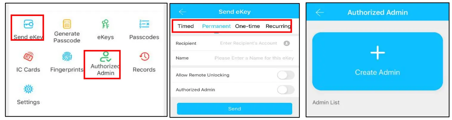 CARD C11 Smart Lock - app4