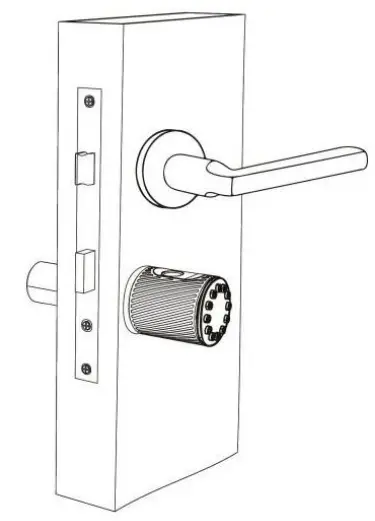 CARD C11 Smart Lock - completed