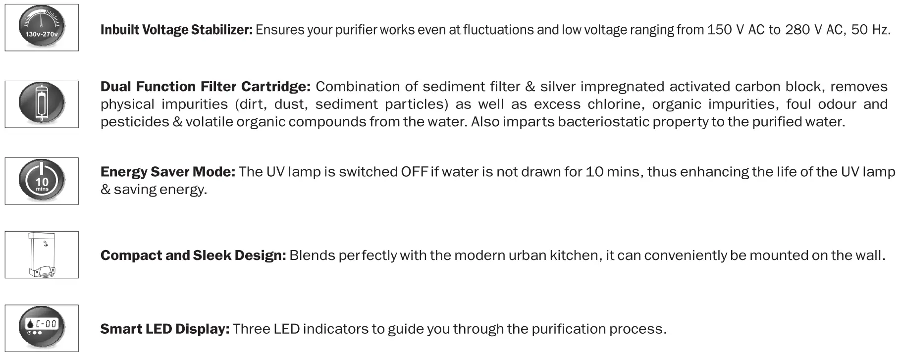 EUREKA FORBES Aquaflo DX Water Purifier User Manual - Yout Aquaflo dx gives you more