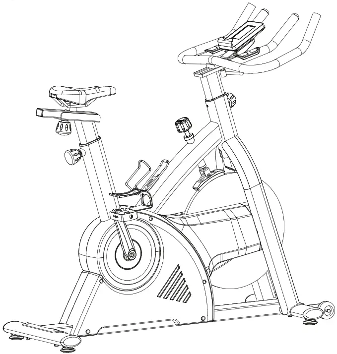 TUNTURI Sprinter Bike 02