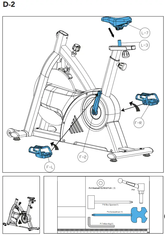 TUNTURI Sprinter Bike 07