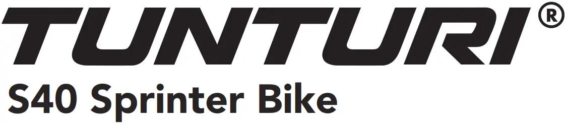 TUNTURI Sprinter Bike Logo