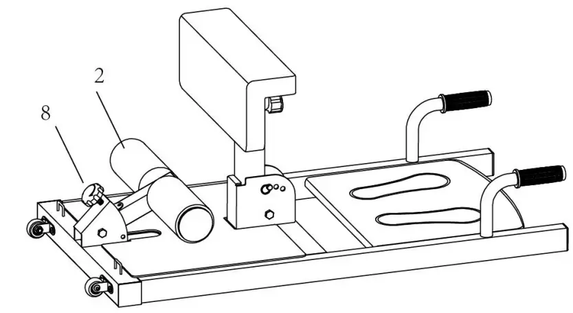 COSTWAY SP36948 Squat Machine - parts 3