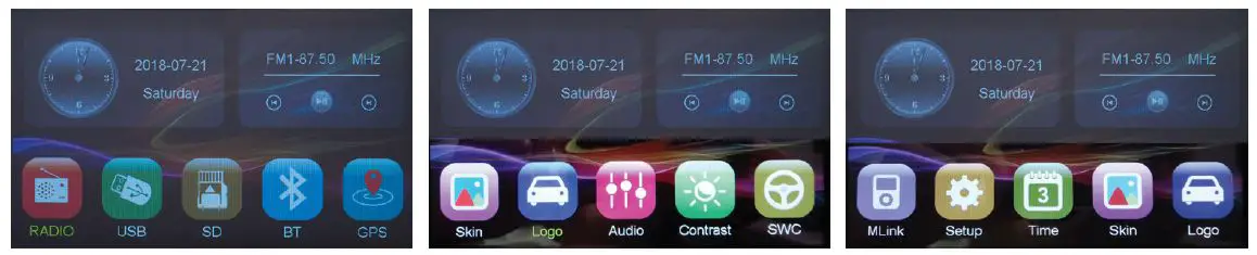 PNI V8270 GPS Car Radio With Screen 4