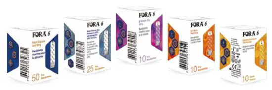 FORA BG50KT50 6 Connect Blood Glucose and Blood Ketone Meter - figure 4