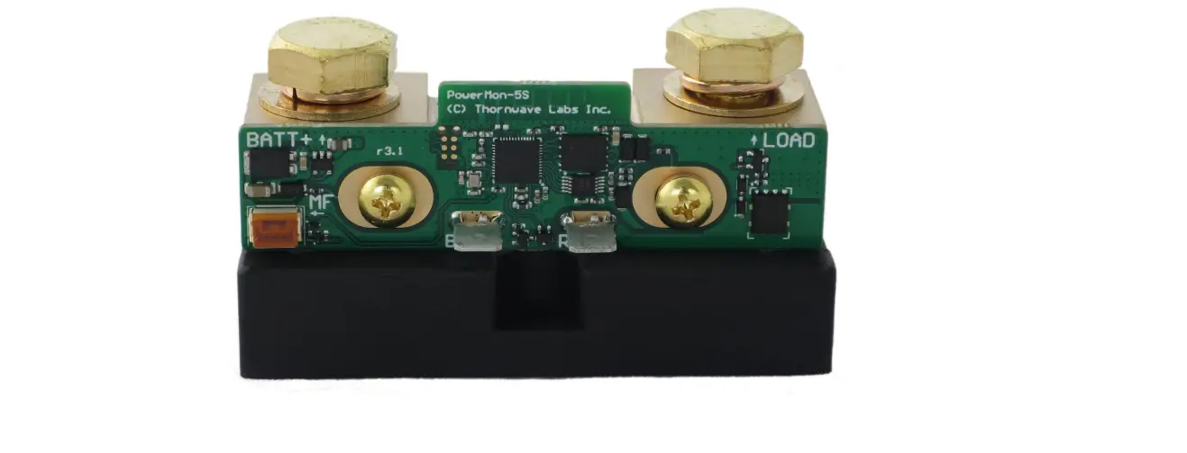 Thornwave Labs Powermon-5s Bluetooth Le 500a Advanced Battery Monitor/dc Power Mete User Manual