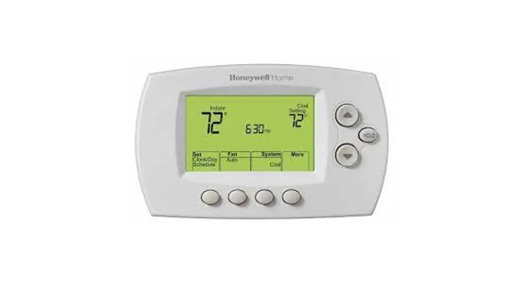 Resideo Th6000 Series Focuspro Programmable Thermostat Installation Guide