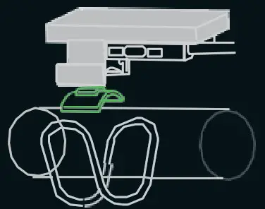 trimmOne LITE Paradigm GPS CyclingBike Computer - mounting sopar panel