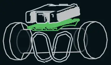 trimmOne LITE Paradigm GPS CyclingBike Computer - mounting speed sensor
