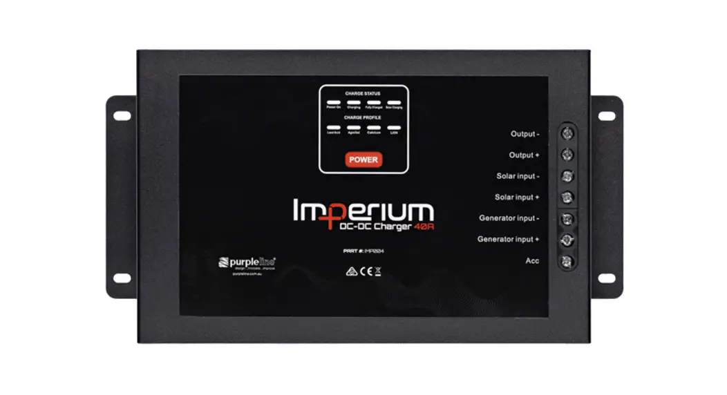 Purpleline Imp009 Imperium 50a Ac-dc Smart Battery Charger User Manual