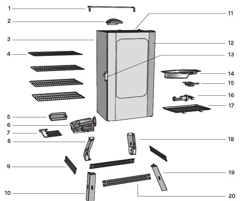 MASTERBUILT-MB20070122-40-Inch-Digital-Electric-Smoker-with- Legs-2