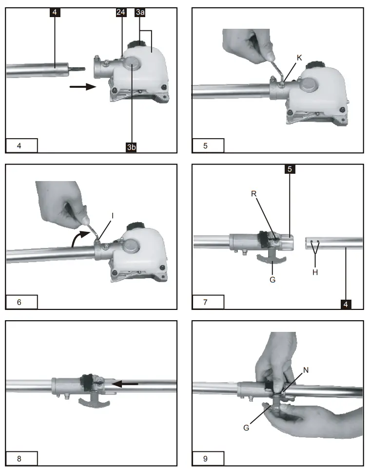 RIDGELINE 97002 32.6 CC Gasoline Pole Saw - fig 2
