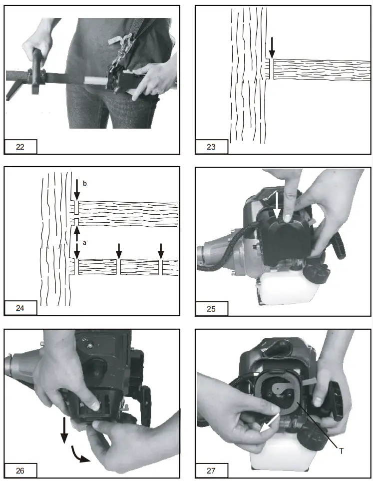 RIDGELINE 97002 32.6 CC Gasoline Pole Saw - fig 5