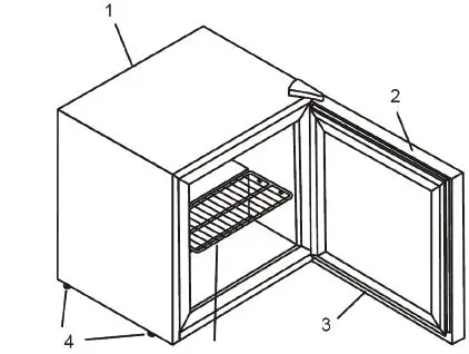 KLARSTEIN 10036065 Fridge-FIG1