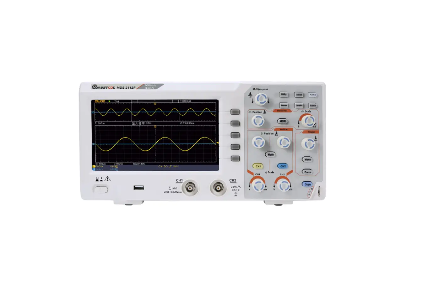 Mustool Digital Storage Oscilloscope User Guide Mustool Digital Storage Oscilloscope User Guide
